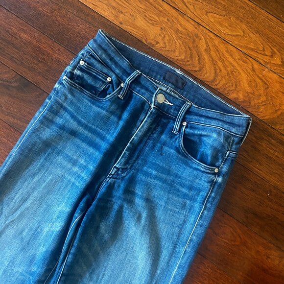 MOTHER - The Weekender Fray in 20,000 Leagues Under the Sea in Women's Size 26 - Picture 3 of 7